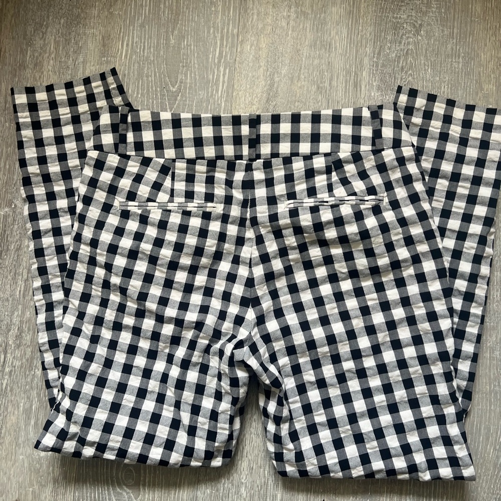 Ann Taylor loft gingham capris